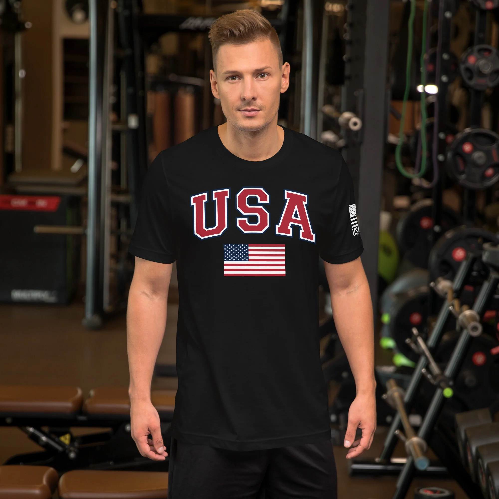 USA Flag T-Shirt | Unisex Shirts | DTF Printing - Image 7