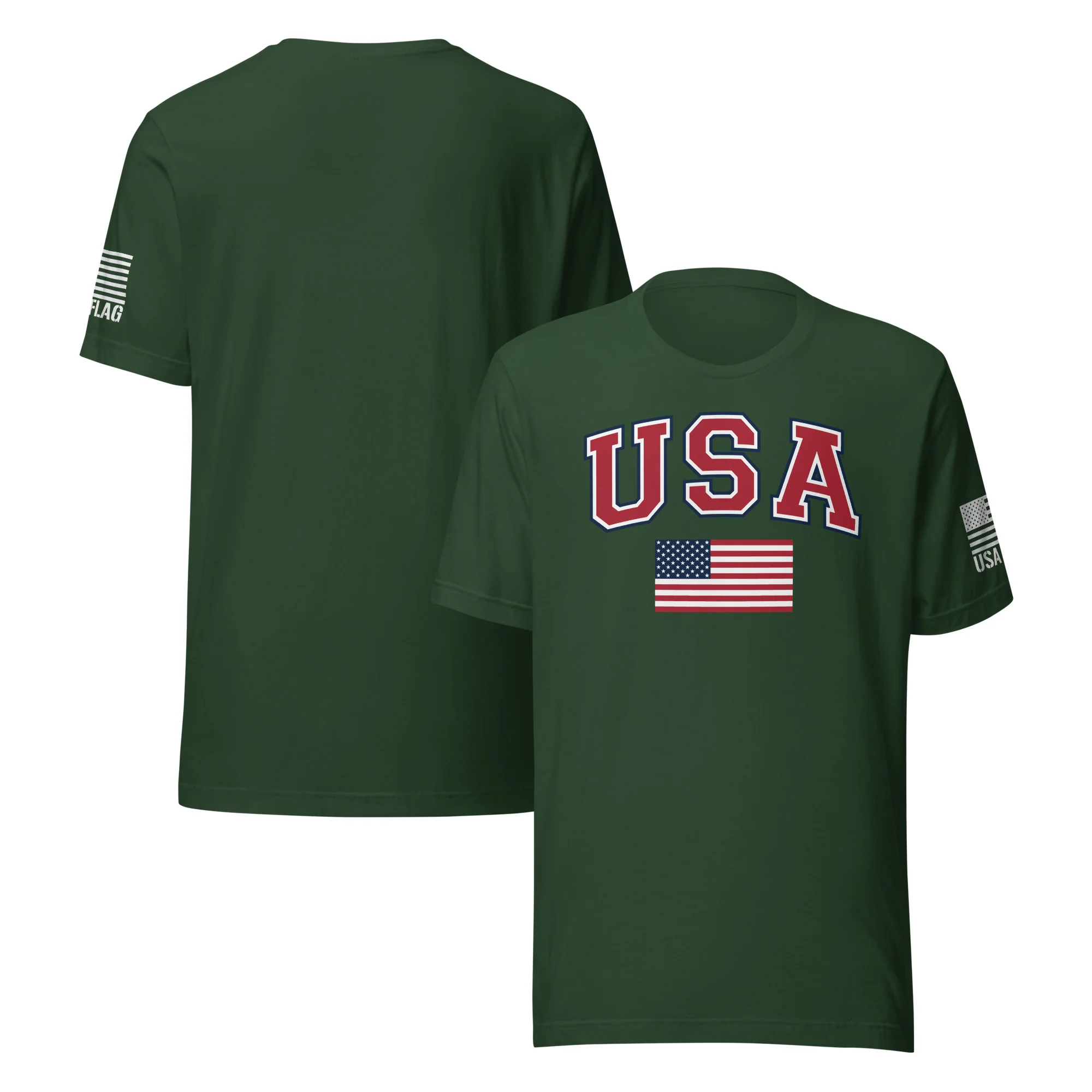 USA Flag T-Shirt | Unisex Shirts | DTF Printing - Image 74