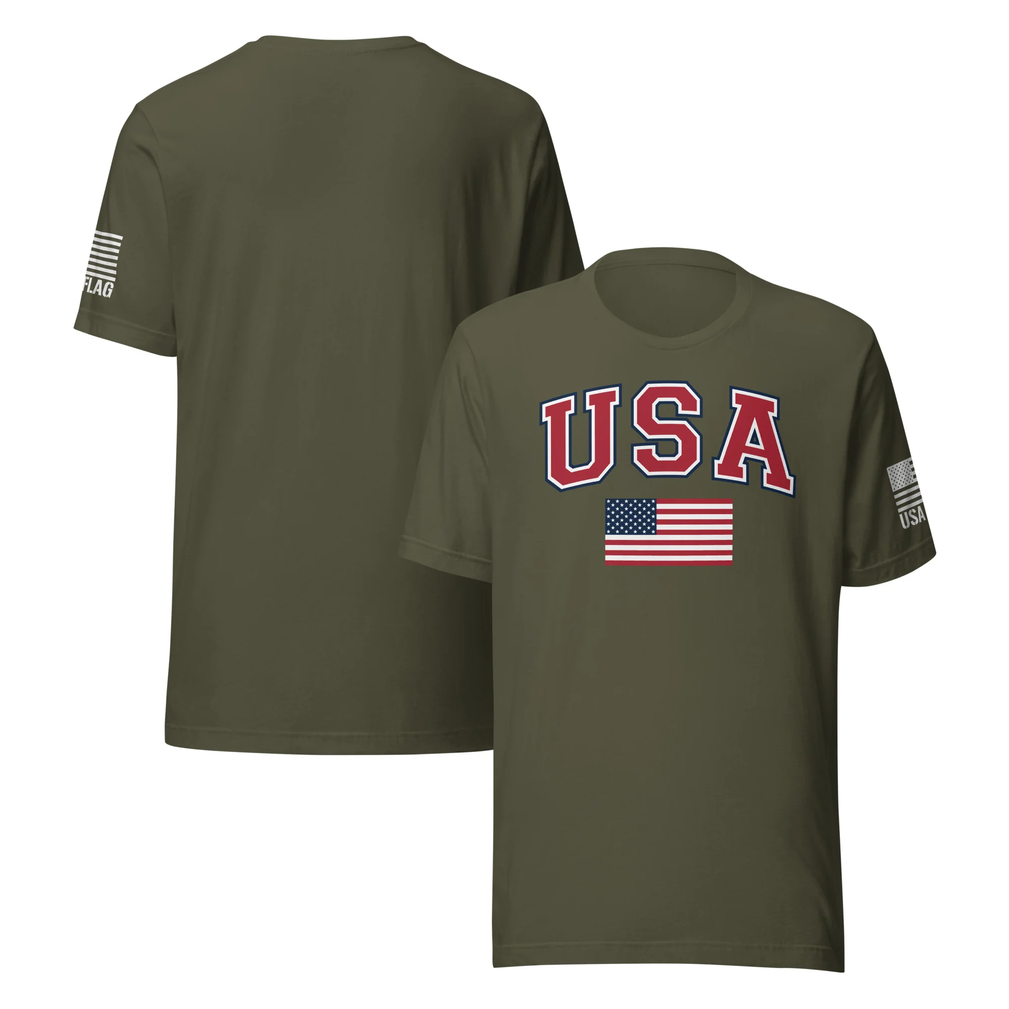 USA Flag T-Shirt | Unisex Shirts | DTF Printing - Image 86