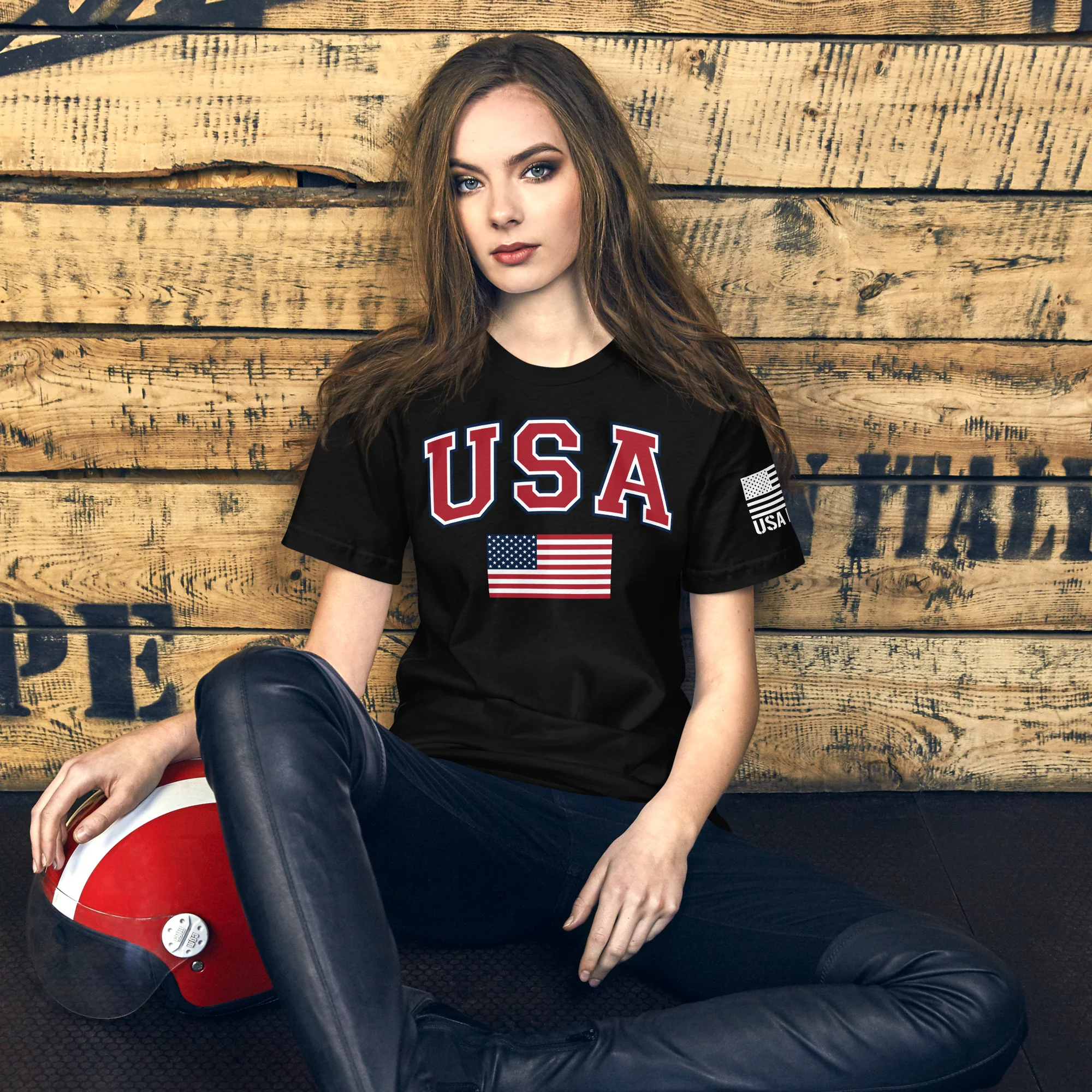 USA Flag T-Shirt | Unisex Shirts | DTF Printing - Image 9