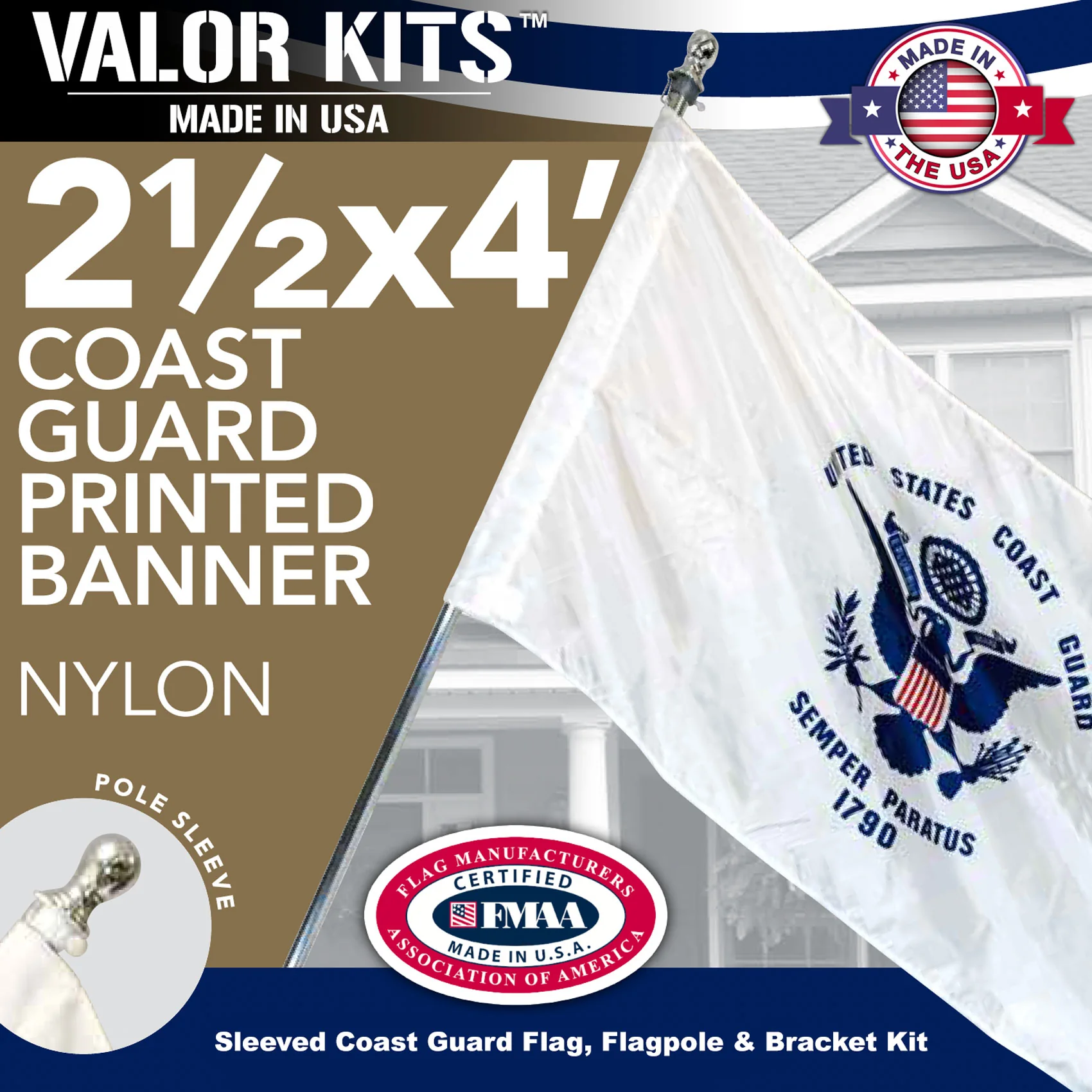 VALOR™ Sleeved U.S. Military Flags & Kits - Image 5