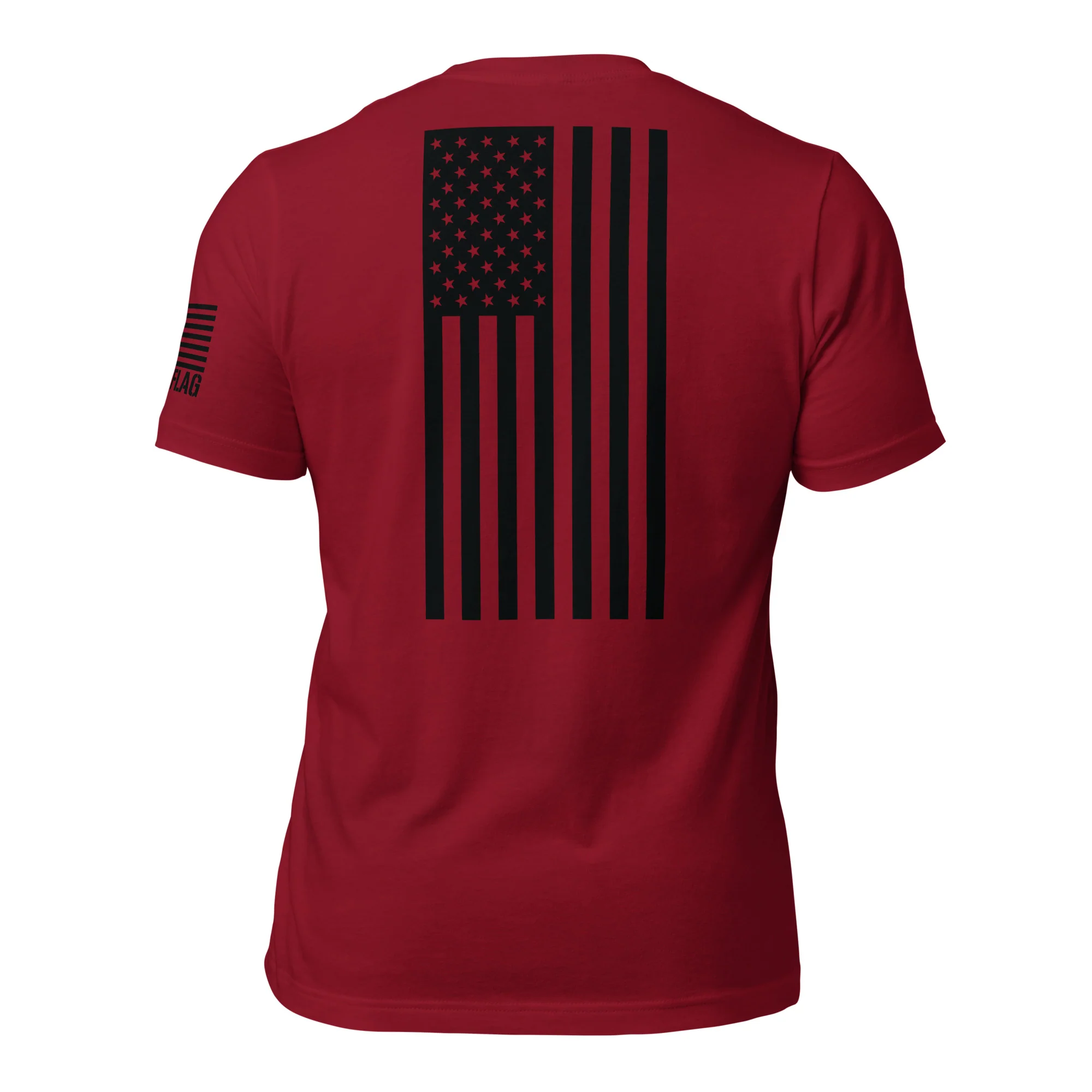 Vertical American Flag T-Shirt | Unisex Tee | DTF Printing - Image 23