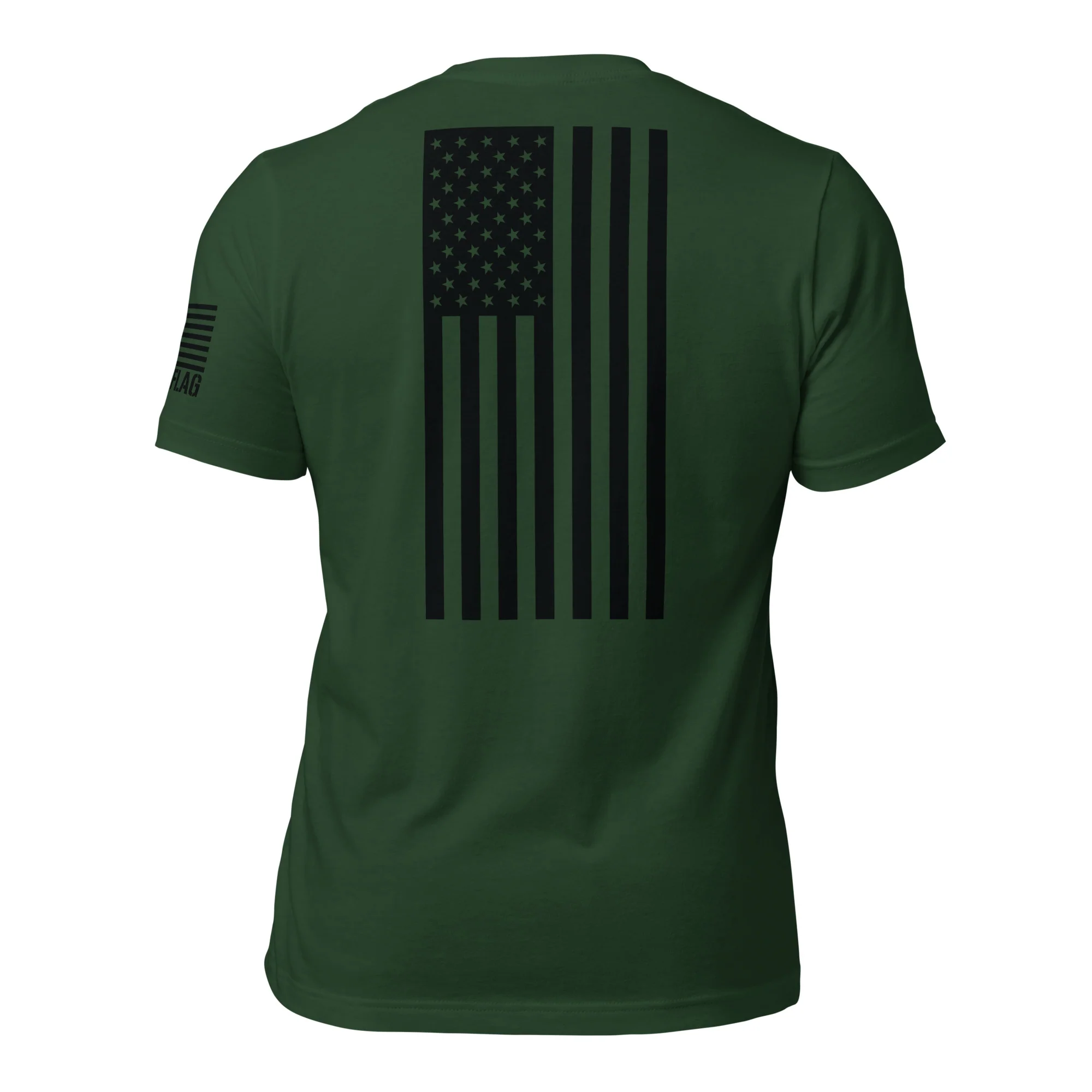 Vertical American Flag T-Shirt | Unisex Tee | DTF Printing - Image 27