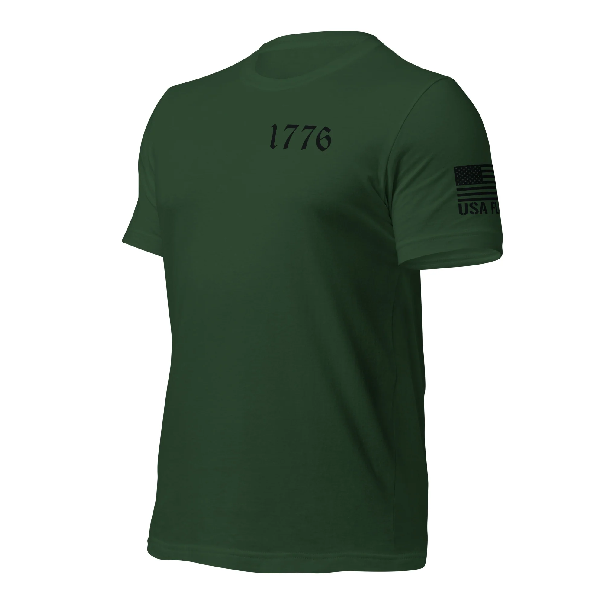 Vertical American Flag T-Shirt | Unisex Tee | DTF Printing - Image 29
