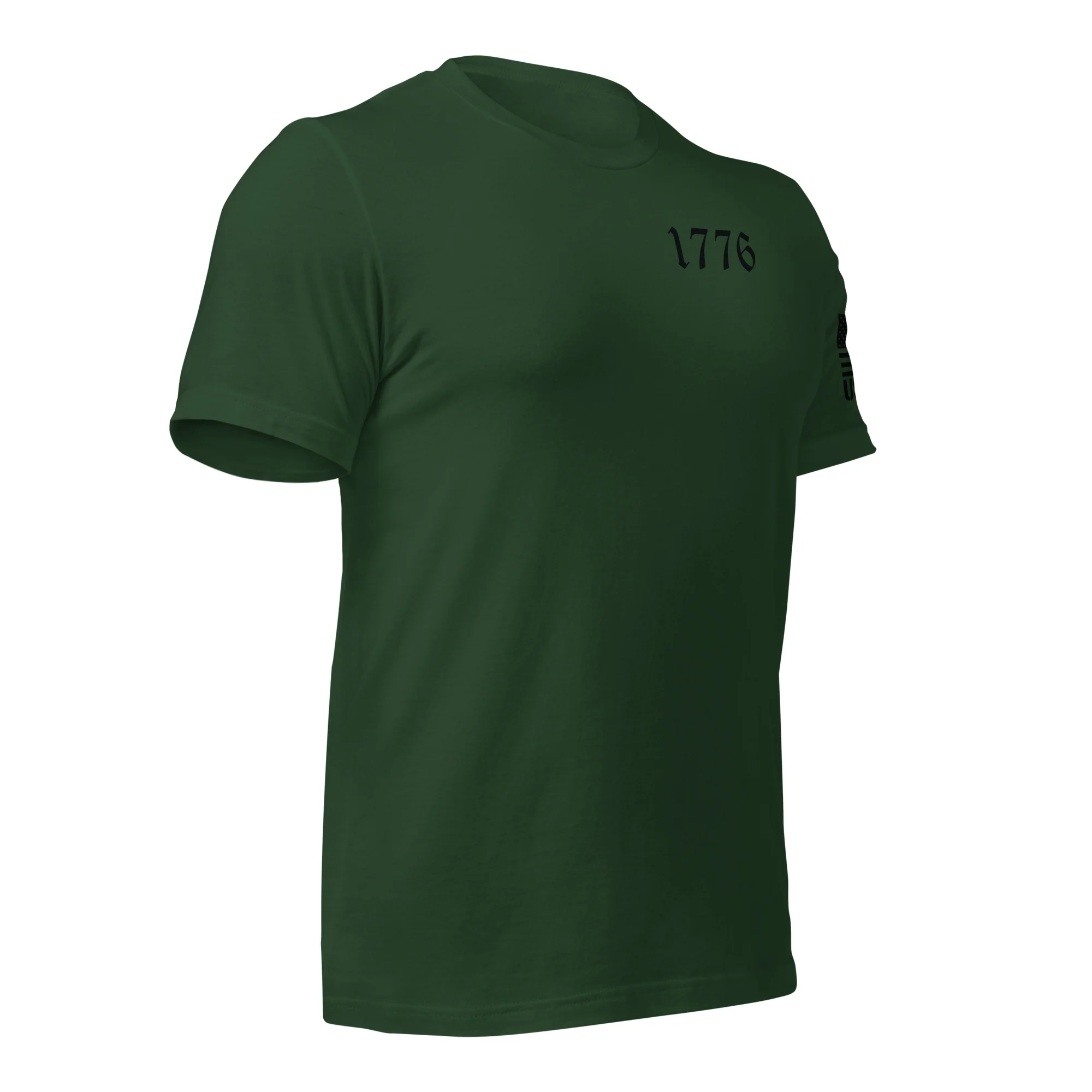 Vertical American Flag T-Shirt | Unisex Tee | DTF Printing - Image 30