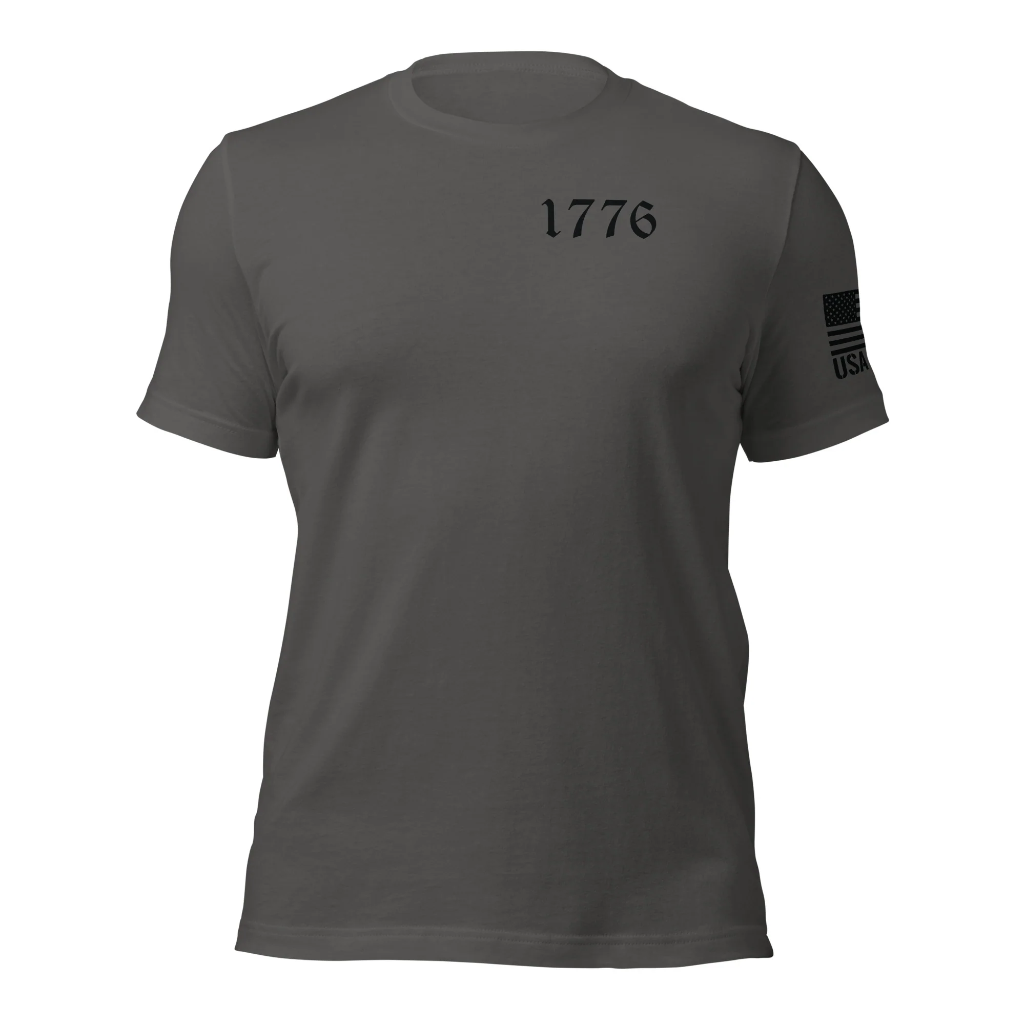 Vertical American Flag T-Shirt | Unisex Tee | DTF Printing - Image 36