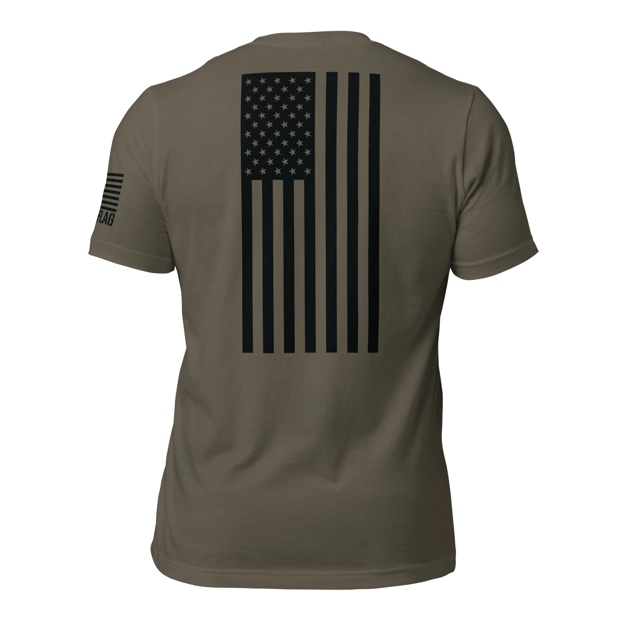 Vertical American Flag T-Shirt | Unisex Tee | DTF Printing - Image 39