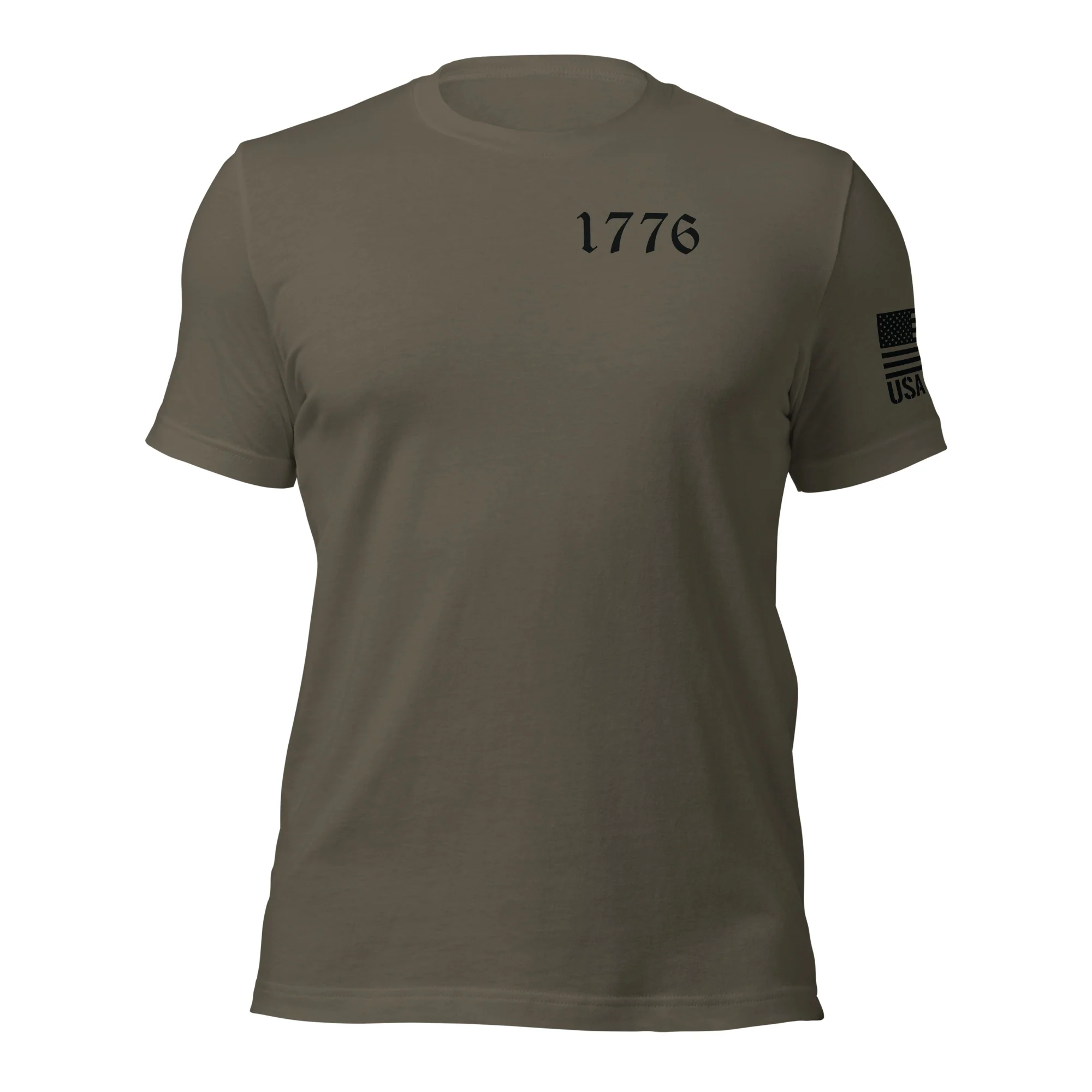 Vertical American Flag T-Shirt | Unisex Tee | DTF Printing - Image 40