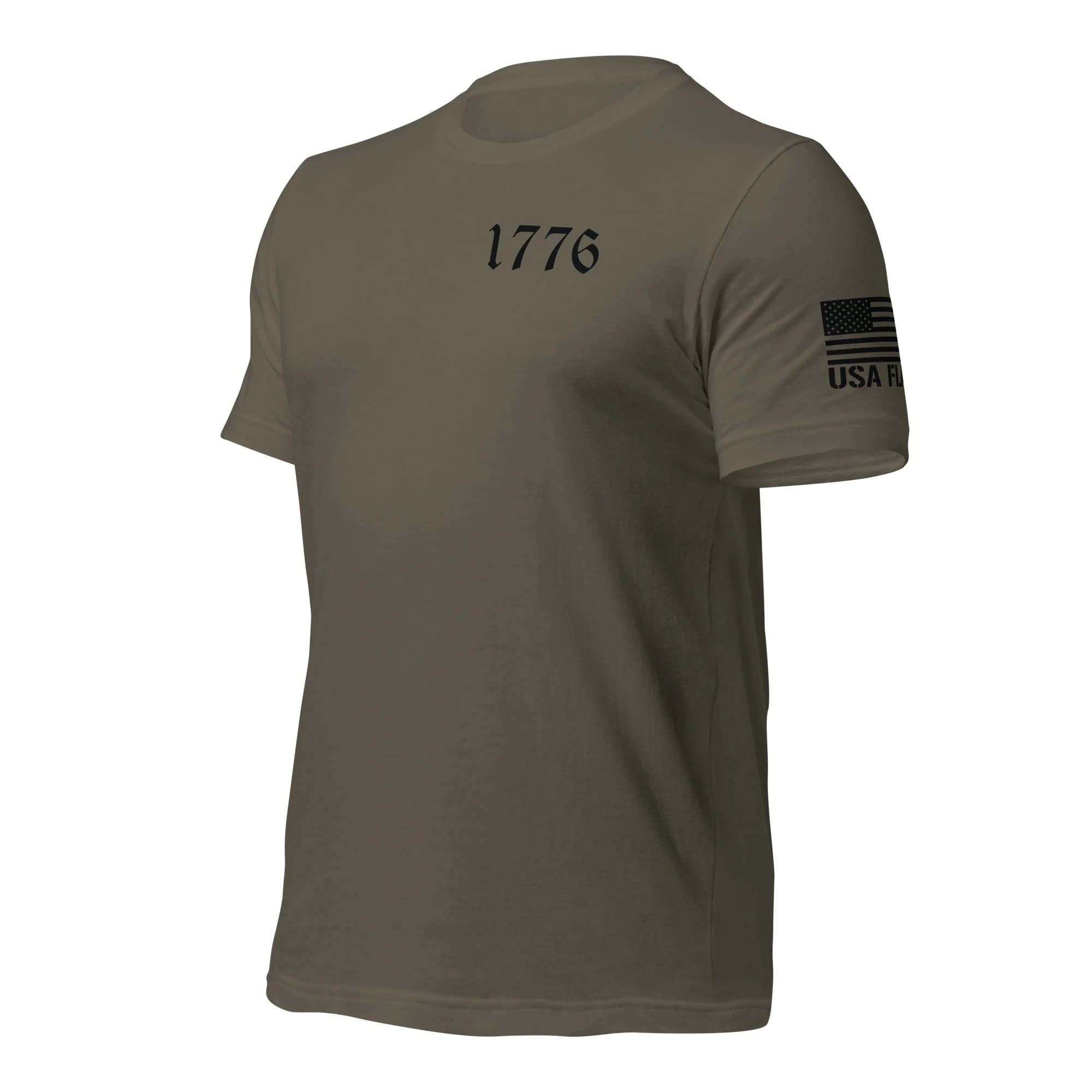 Vertical American Flag T-Shirt | Unisex Tee | DTF Printing - Image 41