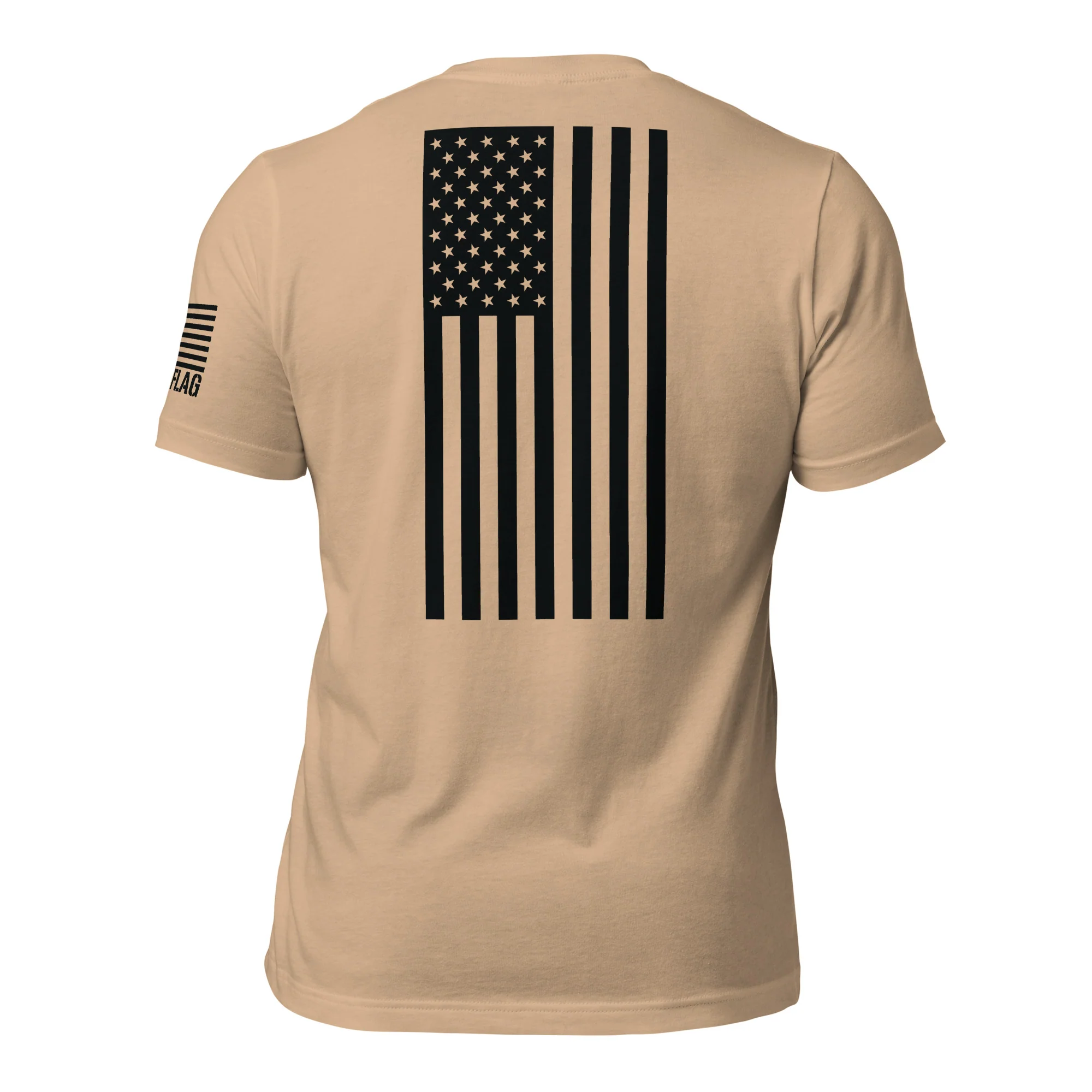 Vertical American Flag T-Shirt | Unisex Tee | DTF Printing - Image 55