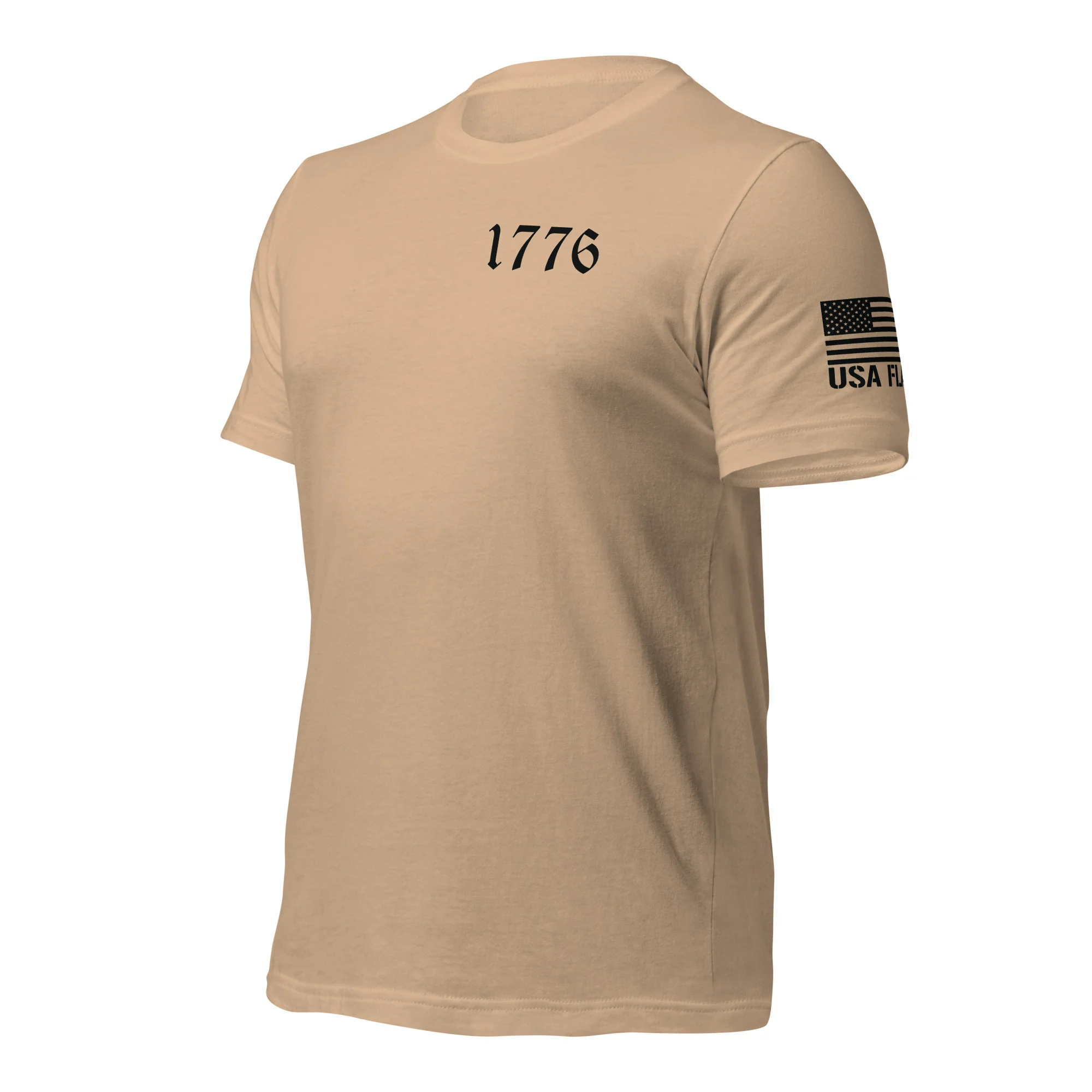 Vertical American Flag T-Shirt | Unisex Tee | DTF Printing - Image 57