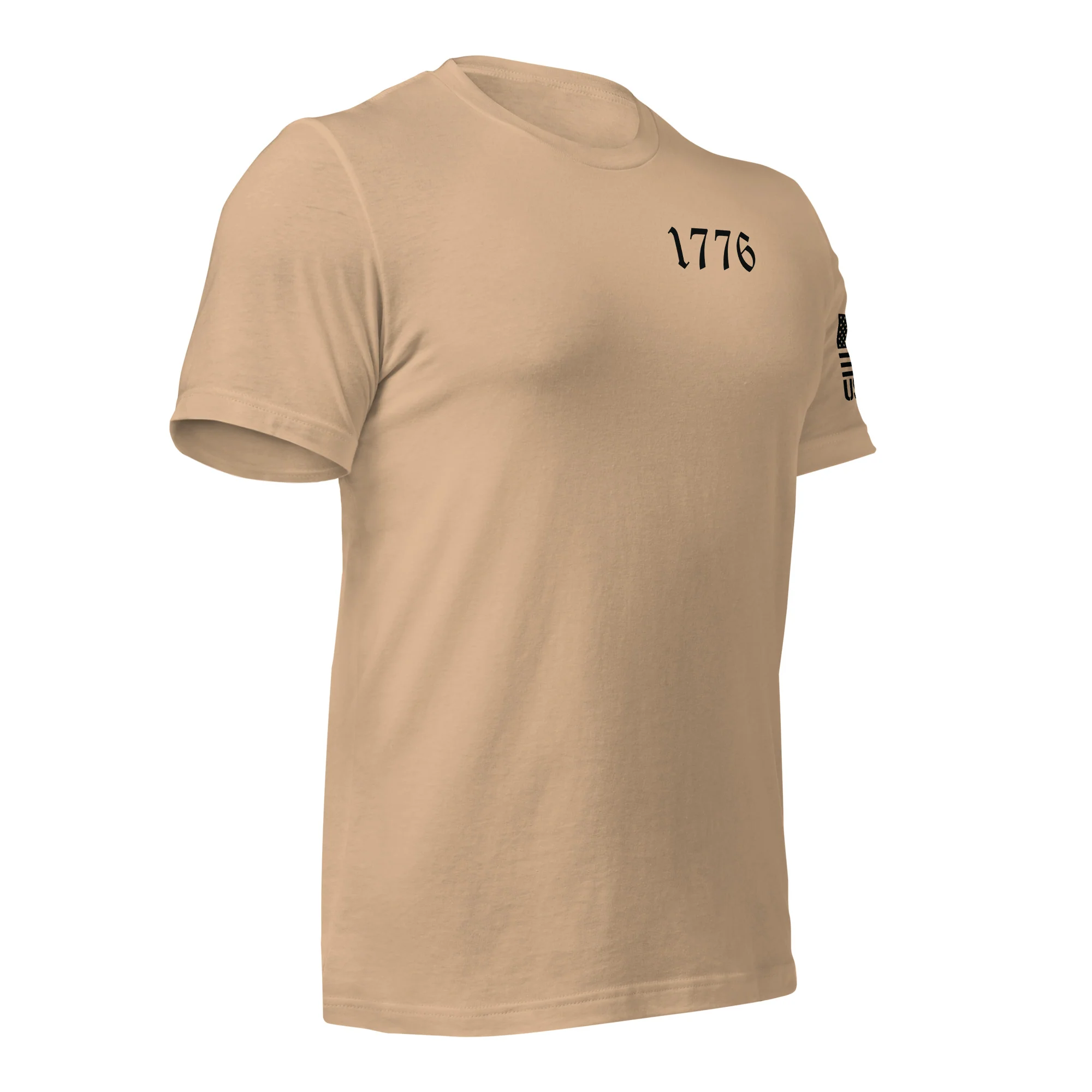 Vertical American Flag T-Shirt | Unisex Tee | DTF Printing - Image 58