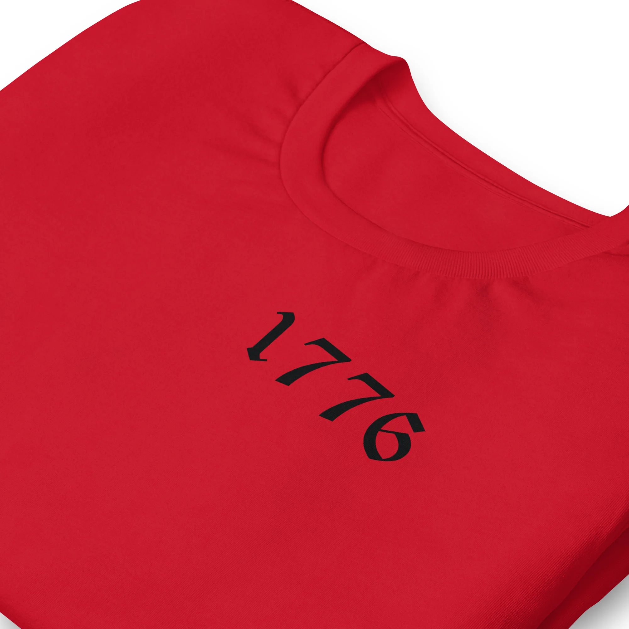 Vertical American Flag T-Shirt | Unisex Tee | DTF Printing - Image 6