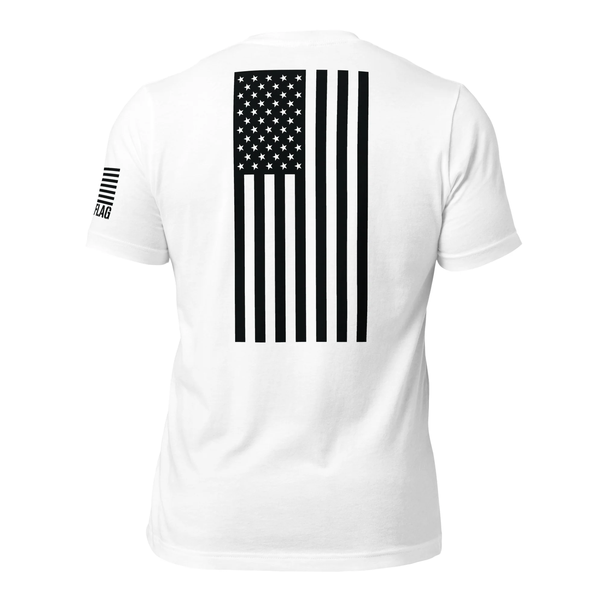 Vertical American Flag T-Shirt | Unisex Tee | DTF Printing - Image 71