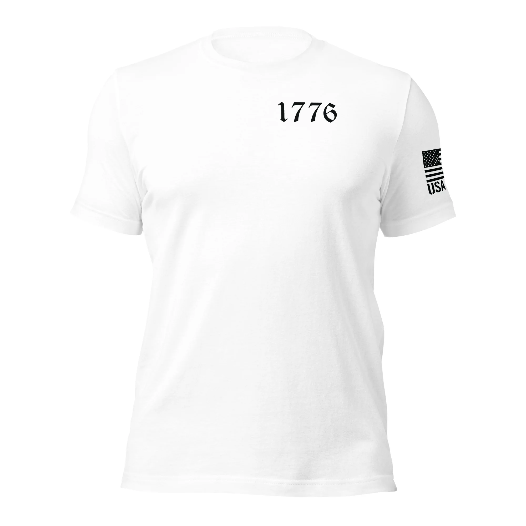 Vertical American Flag T-Shirt | Unisex Tee | DTF Printing - Image 72