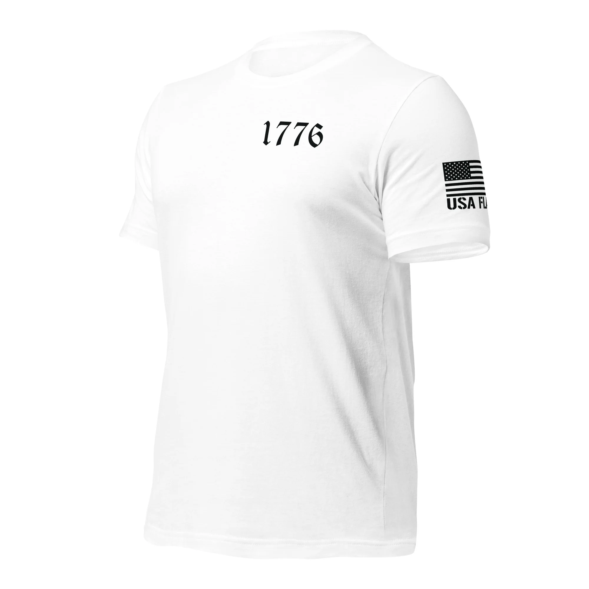 Vertical American Flag T-Shirt | Unisex Tee | DTF Printing - Image 73