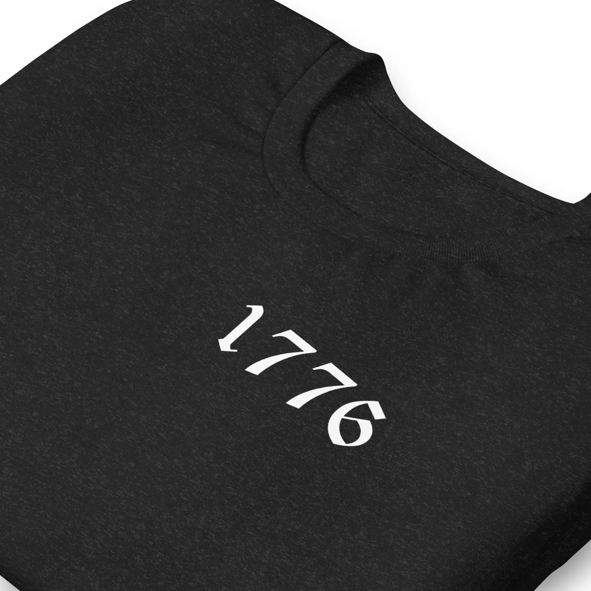 Vertical American Flag T-Shirt | Unisex Tee | DTF (White Logo) - Image 21