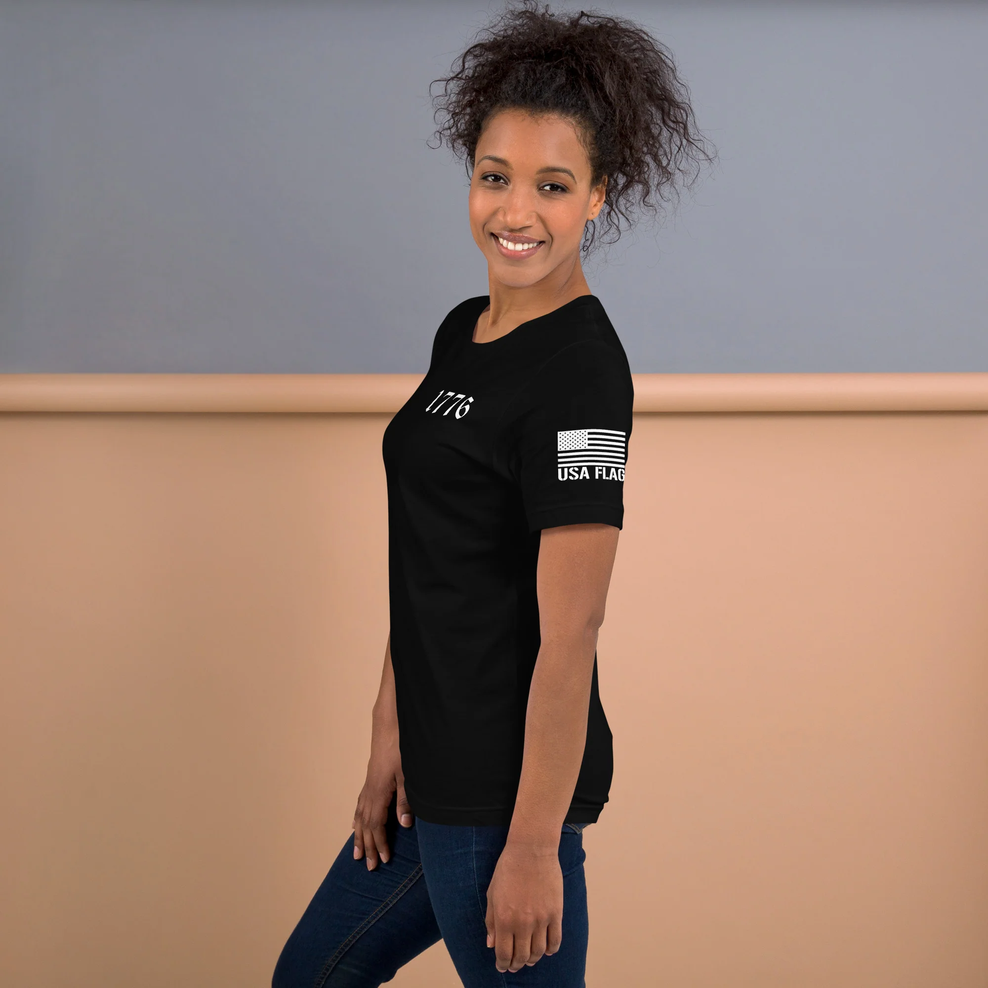 We The People American Flag T-Shirt | Unisex | DTF Printing - Image 10