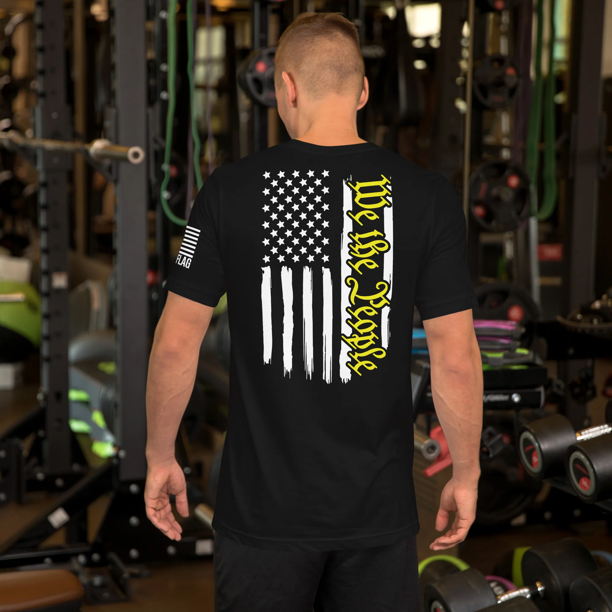We The People American Flag T-Shirt | Unisex | DTF Printing - Image 7