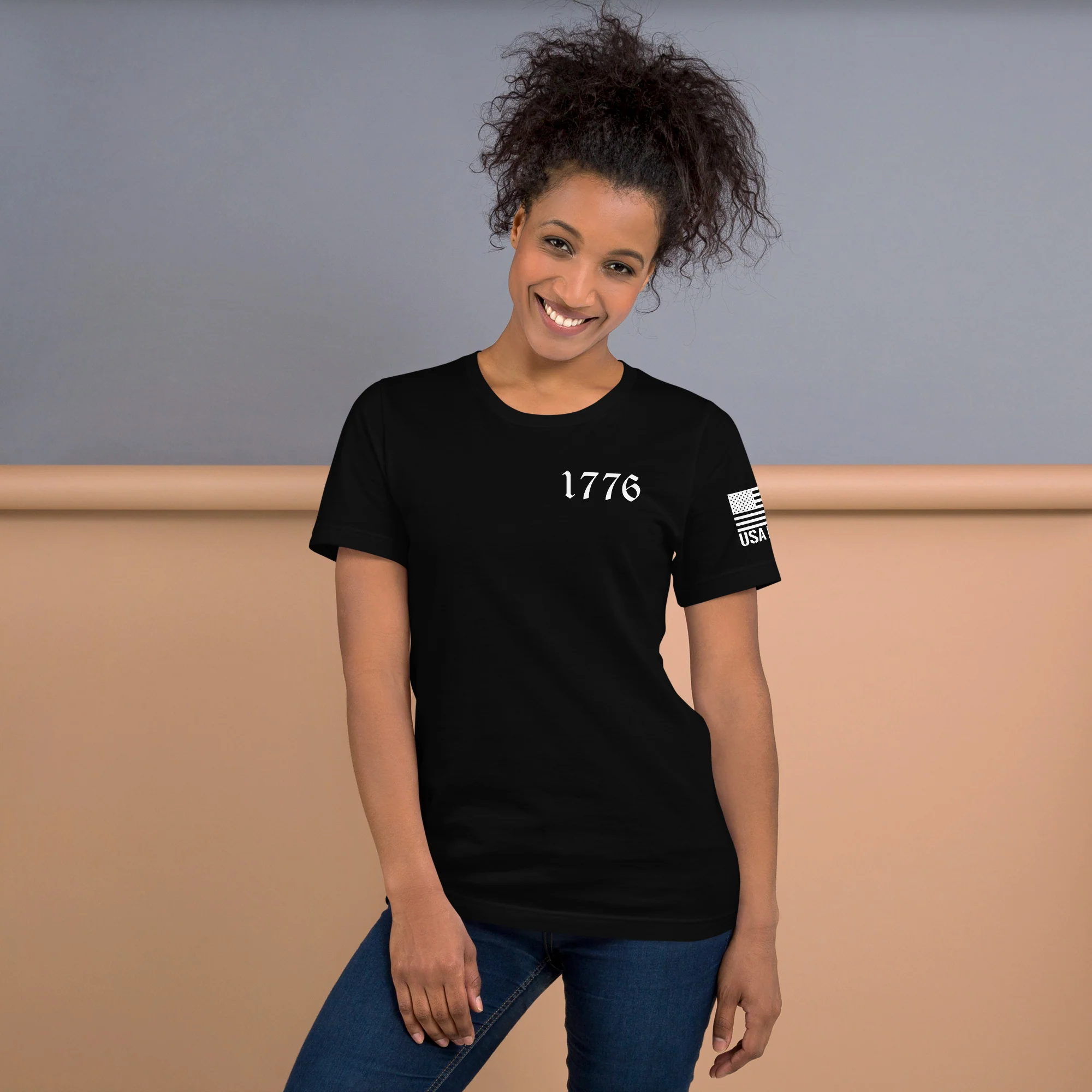 We The People American Flag T-Shirt | Unisex | DTF Printing - Image 8